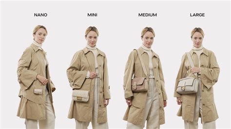 who made fendi bag|Fendi baguette size chart.